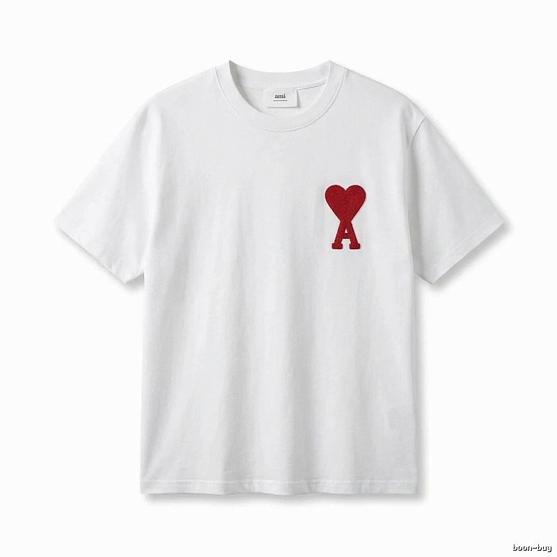 AMI Love Simple White T-shirt