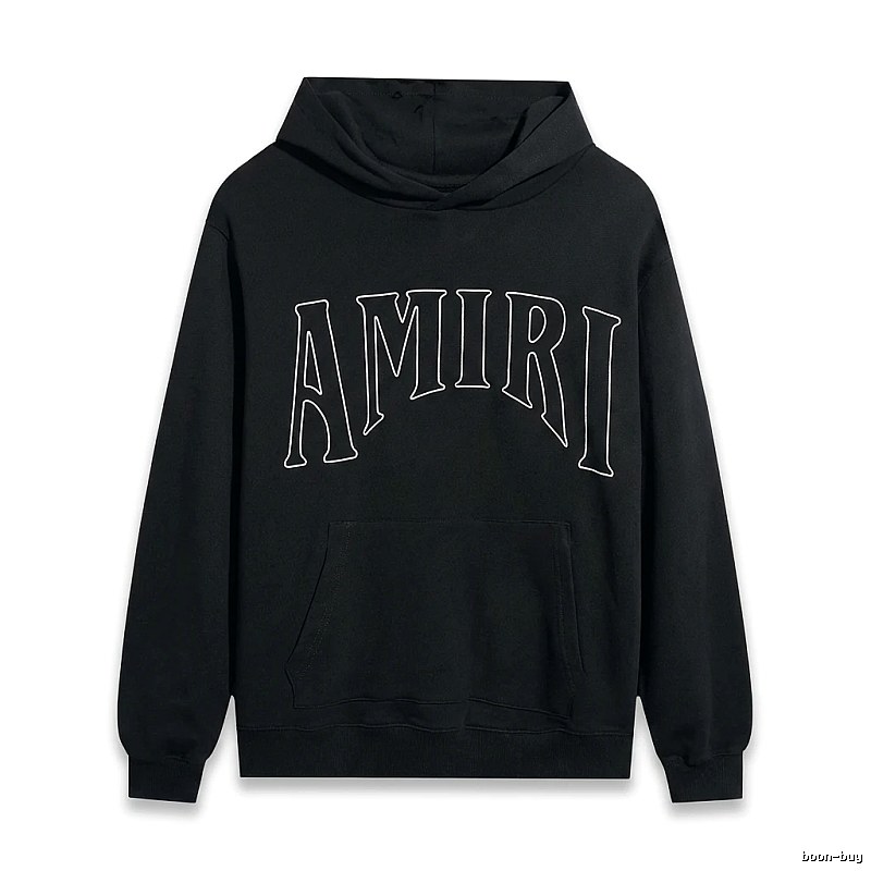 AMIRI Alphabet Style Black Sweatshirt