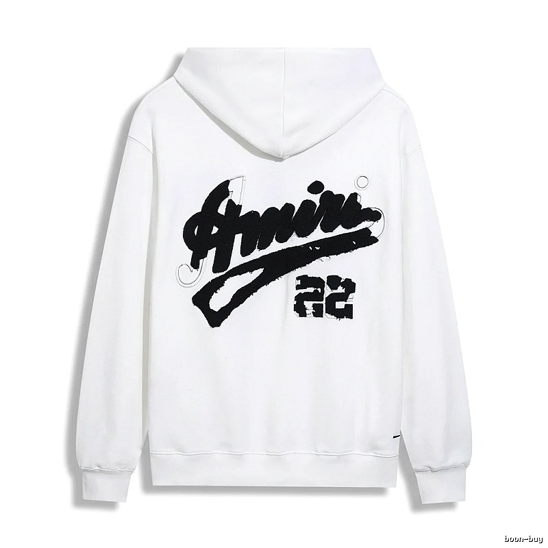 AMIRI Graffiti Style White Sweatshirt