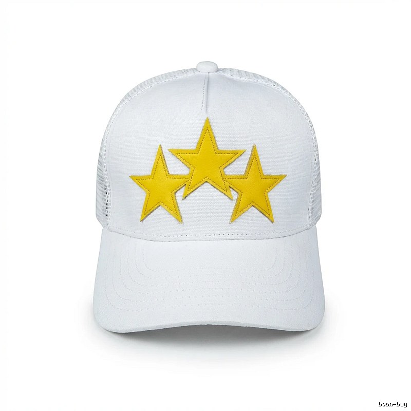 AMIRI Starry Trendy Cool Style White Hat