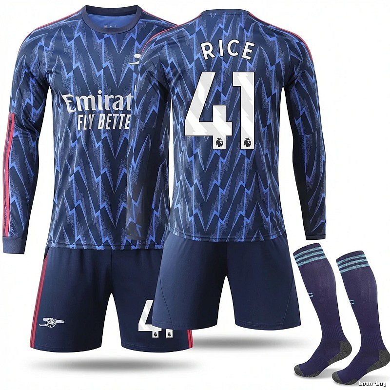 Arsenal Lightning Wind Dark Blue Jersey