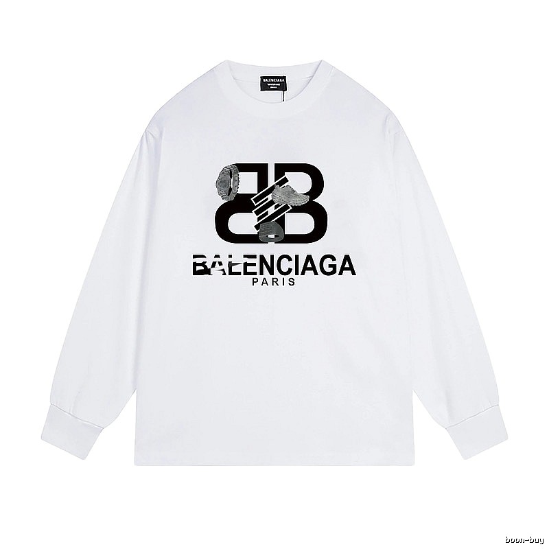 Balenciaga BB Series Simple White T-shirt