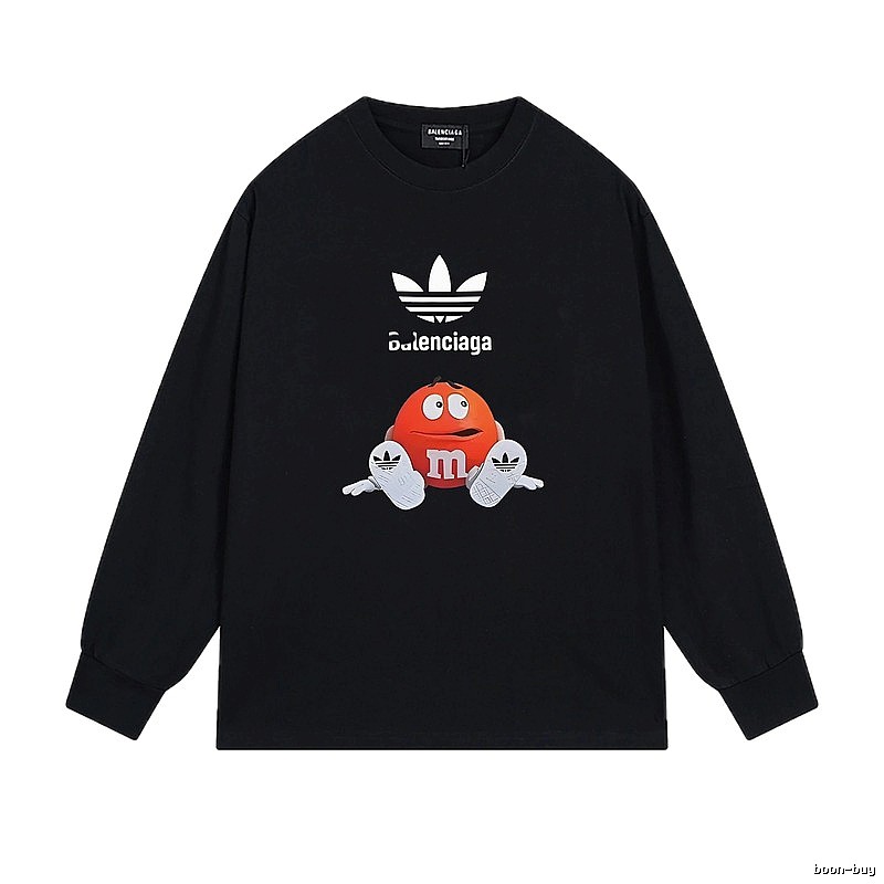 Balenciaga Co-branded Trendy T-shirt