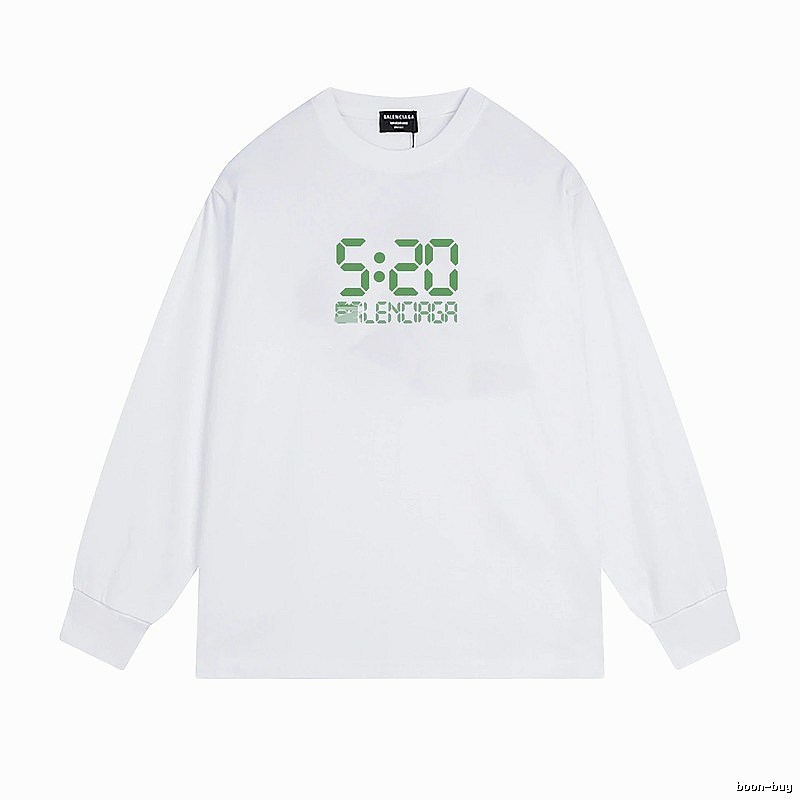 Balenciaga digital-style white T-shirt