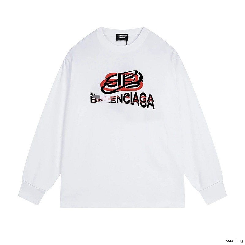 Balenciaga letter white sweatshirt
