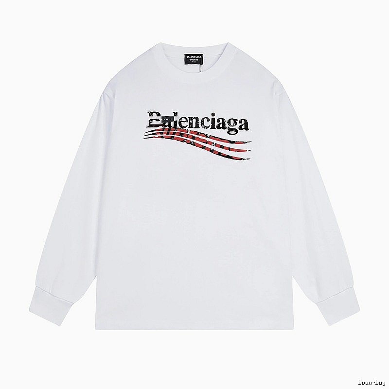Balenciaga retro-style white T-shirt