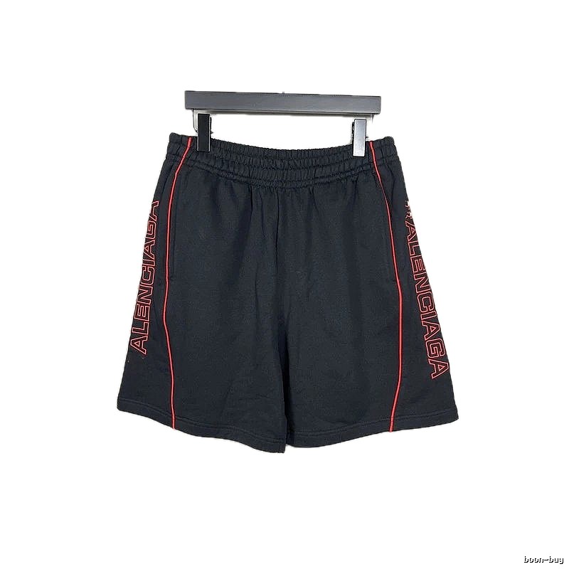 Balenciaga sporty black shorts