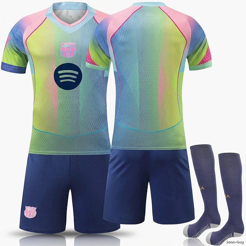 Barcelona gradient sports style jersey