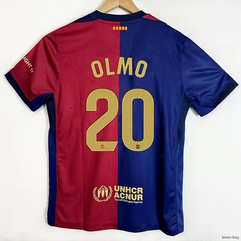 Barcelona Lightweight Gavi #6 soccer jersey Blue Red Barcelona for Trend Styling