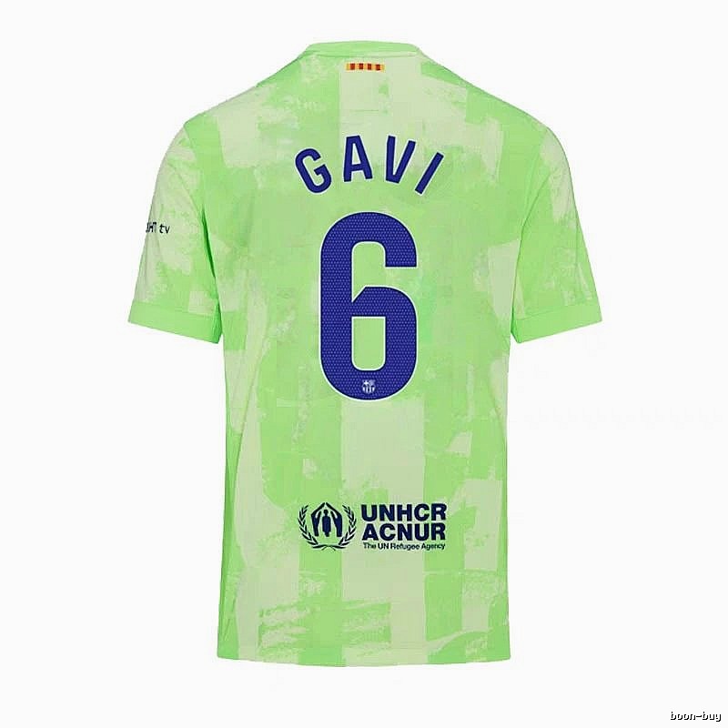 Barcelona Statement Gavi #6 soccer jersey Blue Red Barcelona for Outdoor Plans
