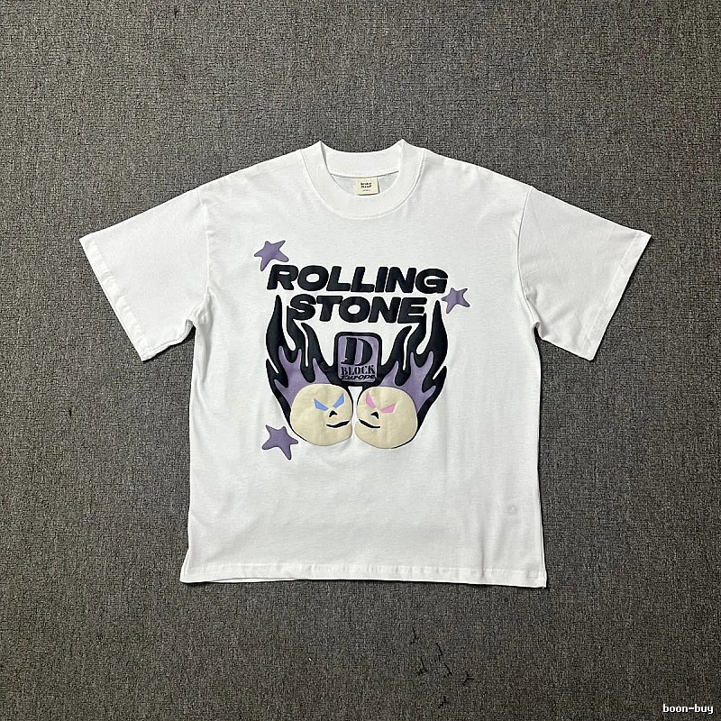 Broken Planet Casual Graphic T-shirt White Cotton Bold for Streetwear Looks