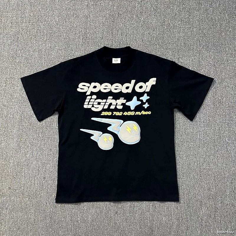 Broken Planet Patterned Graphic T-shirt White Cotton Bold with Polished Detail