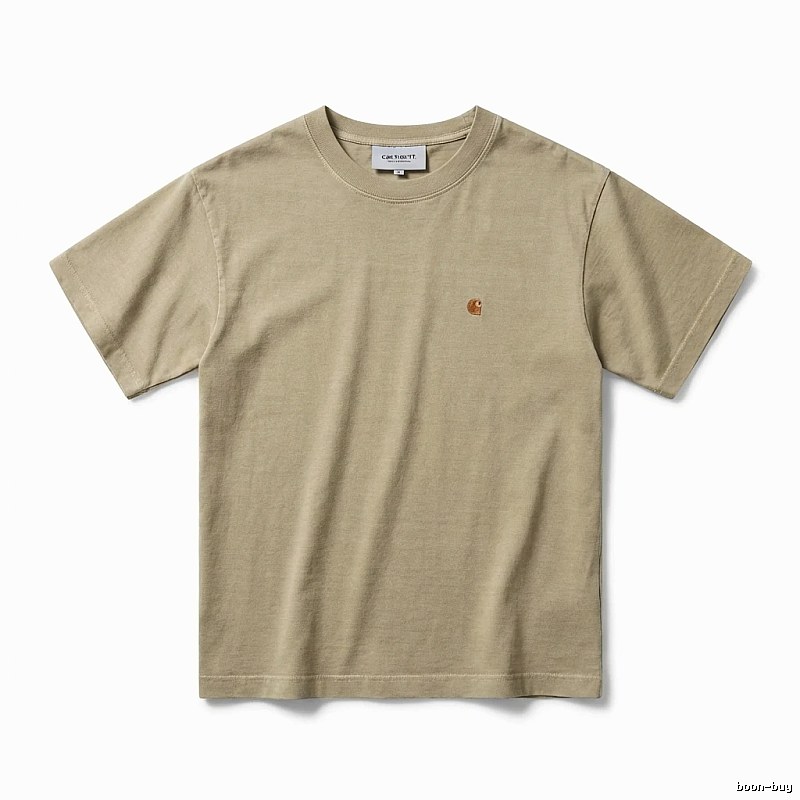 Carhartt Basic Simple Style Khaki T-shirt