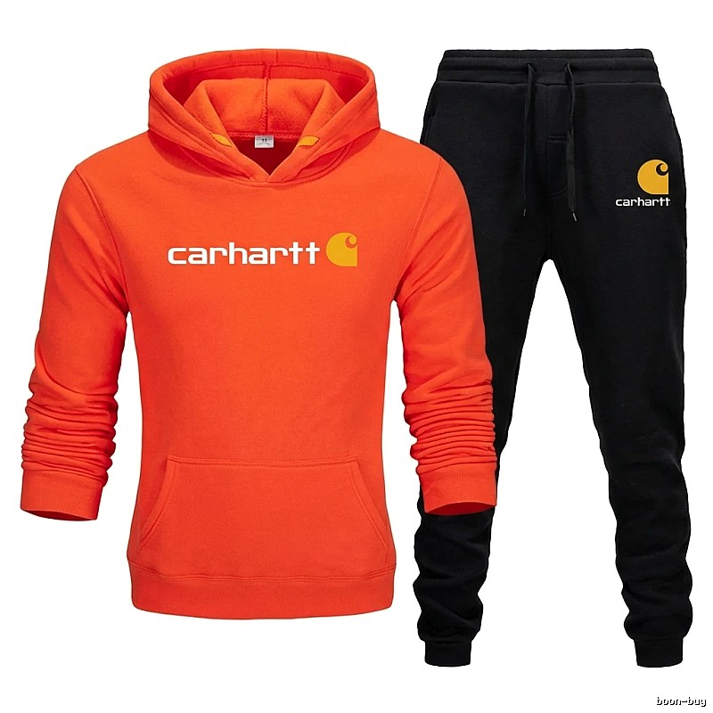 Carhartt casual orange and black suit