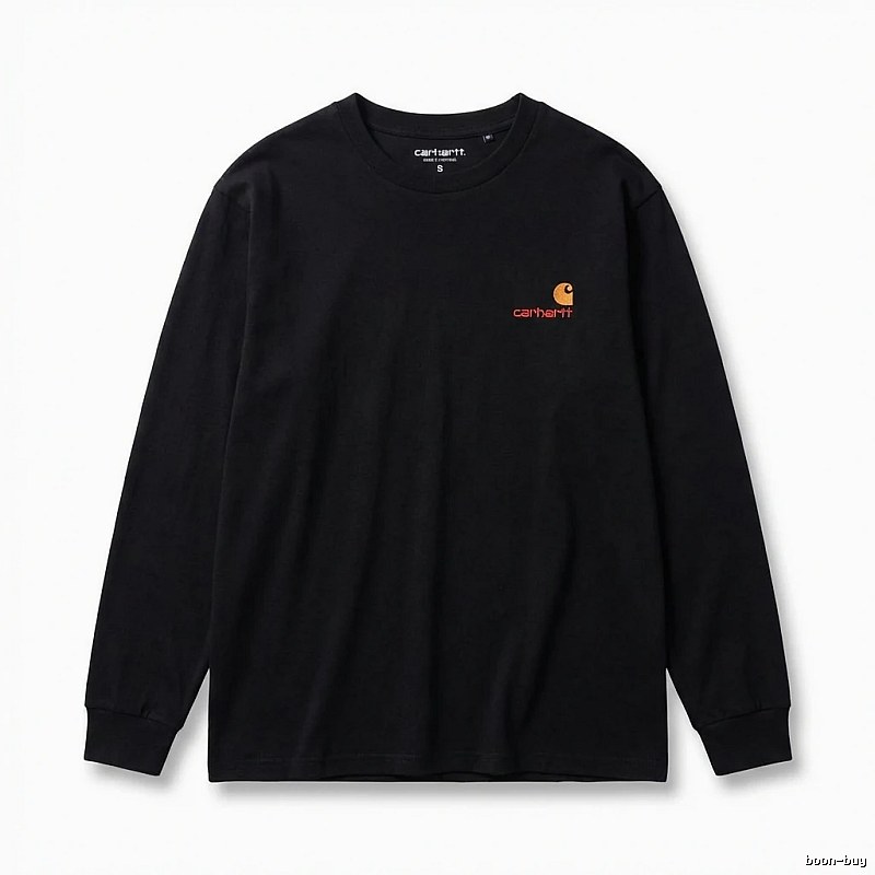 Carhartt simple style black sweatshirt