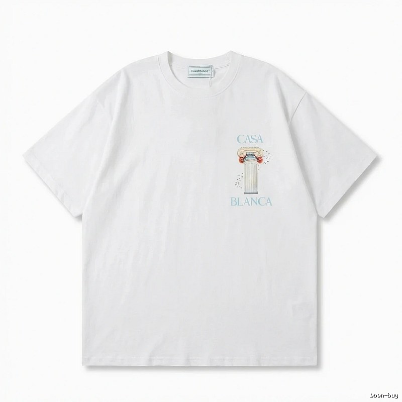 Casablanca Greek column style white T-shirt