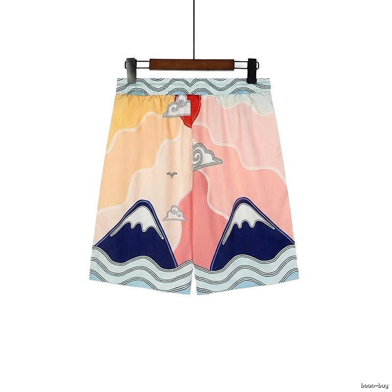Casablanca Japanese-style and wind colorful shorts
