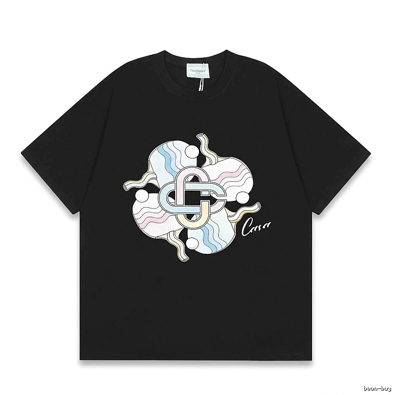 Casablanca Printed Trendy T - Shirt