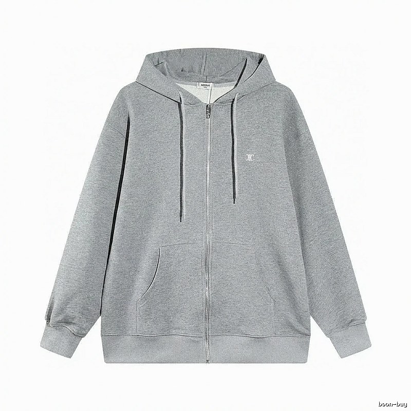 CELINE grey casual style hoodie