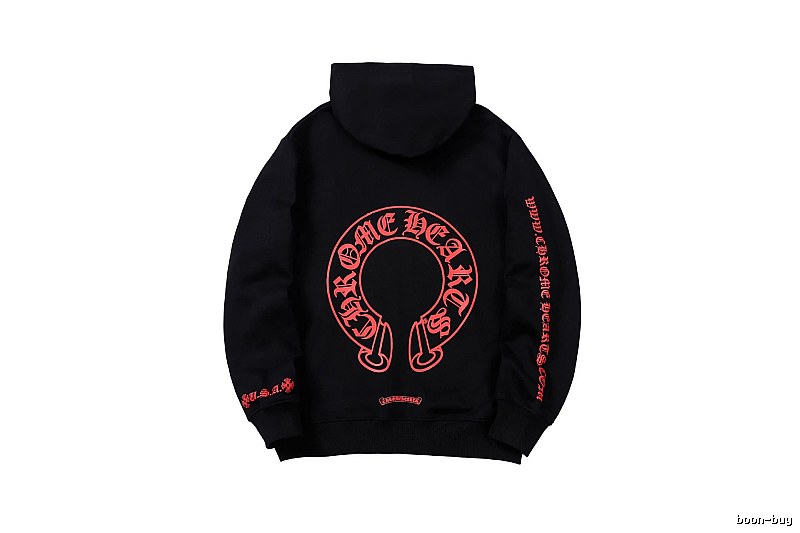 Chrome Hearts 2088-86 Black Cross Graphic Hoodie Everyday Rotation