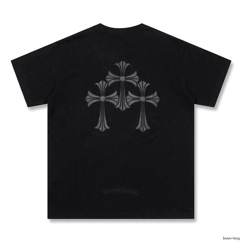Chrome Hearts Cross Print Black T-shirt
