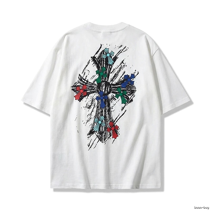Chrome Hearts Graffiti Style White T-shirt