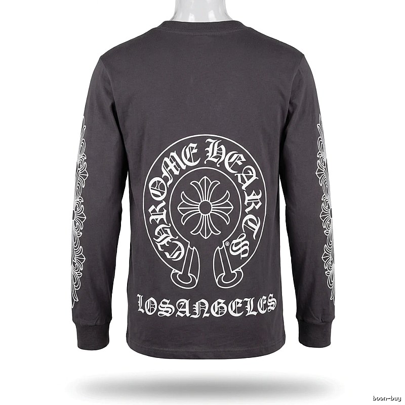 Chrome Hearts Print Dark Style Long-sleeve