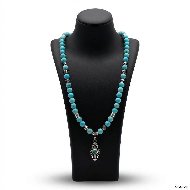 Chrome Hearts Turquoise Vintage Necklace