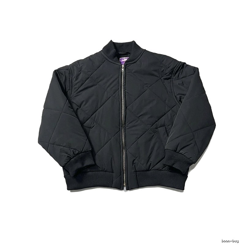 Corteiz black quilted jacket