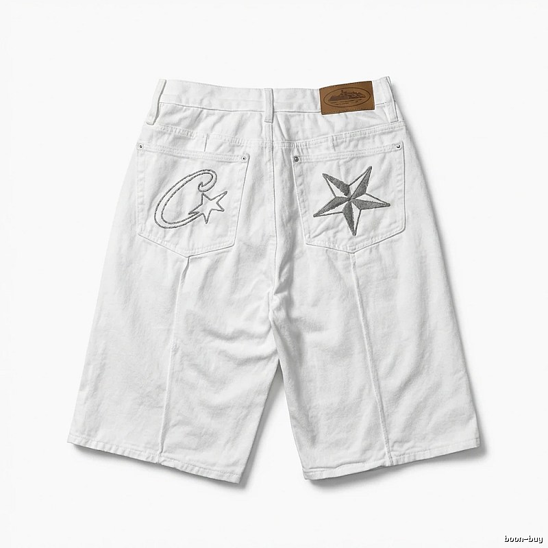 Corteiz Star and Moon Retro Style Shorts