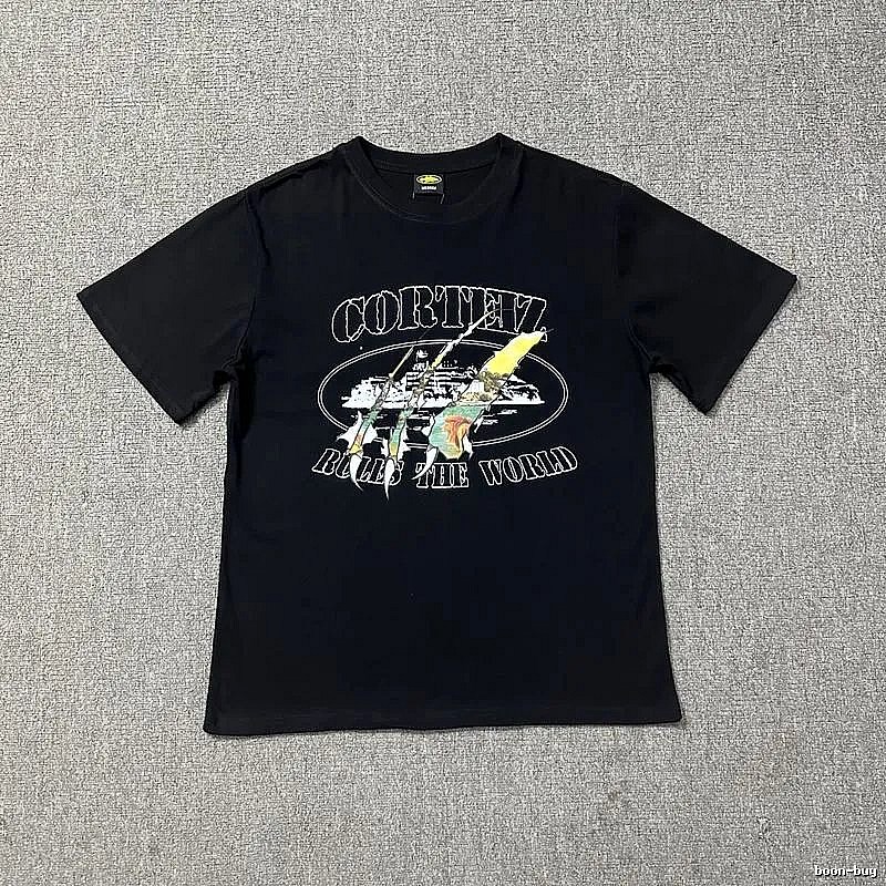 Corteiz Weekend Logo T-shirt Black Corteiz for Seasonal Looks