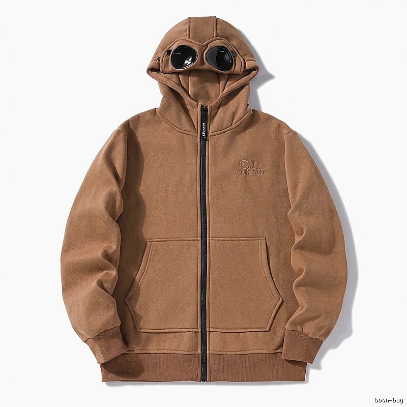 C.P. Workwear Style Brown Hoodie