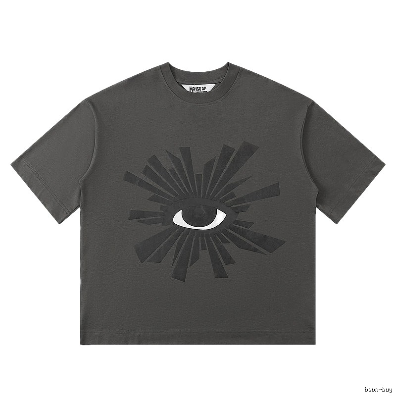 Dark-style gray short-sleeved shirt of House of Errors