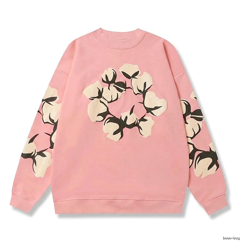 DENIM TEARS Pink Floral Sweatshirt