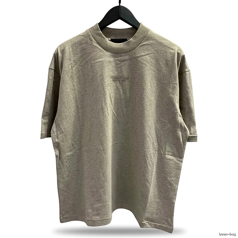ESSENTIALS Basic Light Gray T-shirt