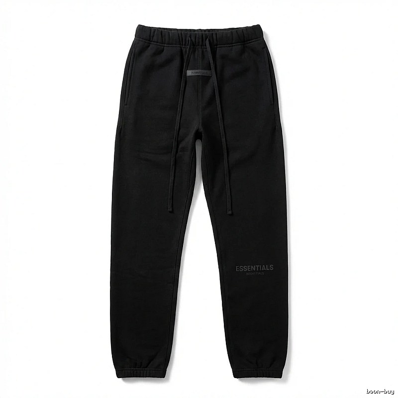 ESSENTIALS minimalist black sweatpants