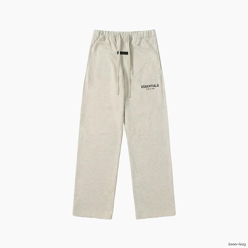 ESSENTIALS minimalist light gray sweatpants