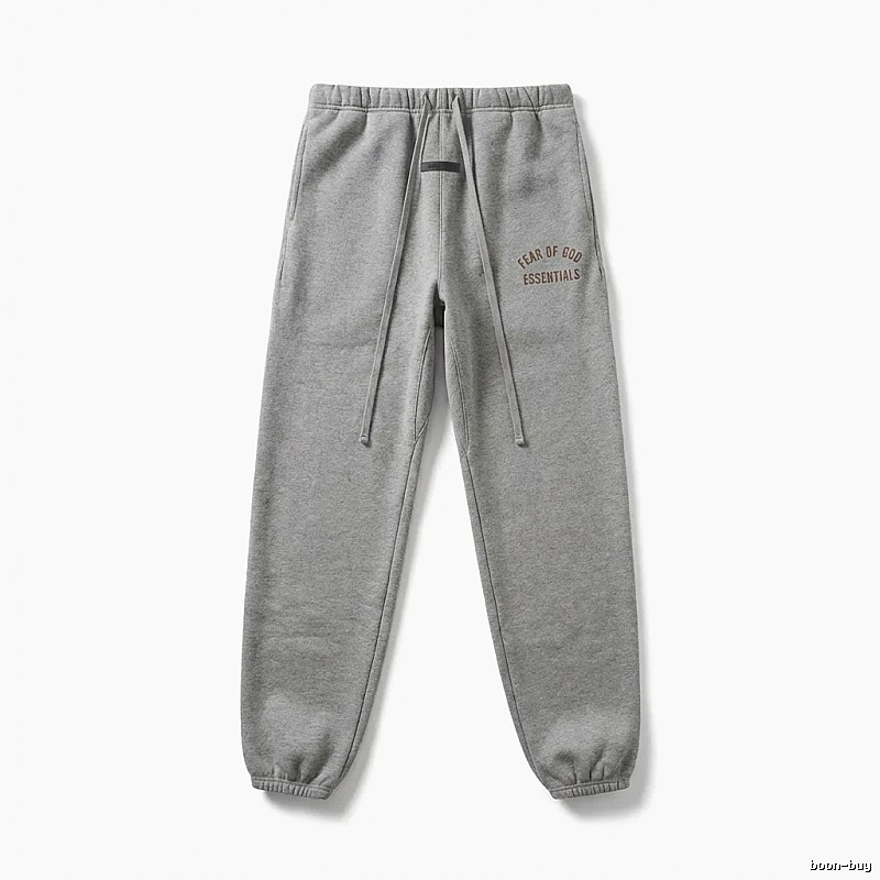 ESSENTIALS minimalist style grey sweatpants