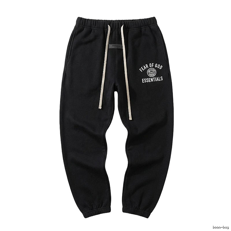 ESSENTIALS simple style black sweatpants