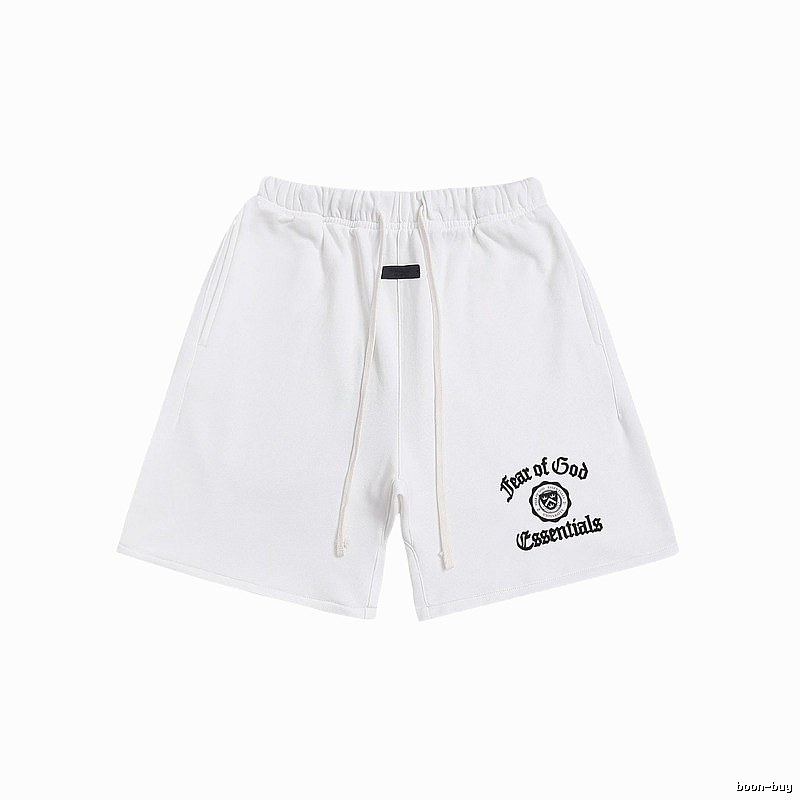 ESSENTIALS Trendy Brand Simple White Shorts