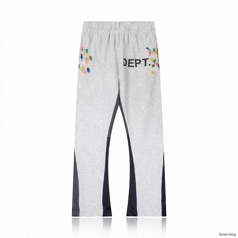 Gallery Dept Graffiti Style Grey Sweatpants