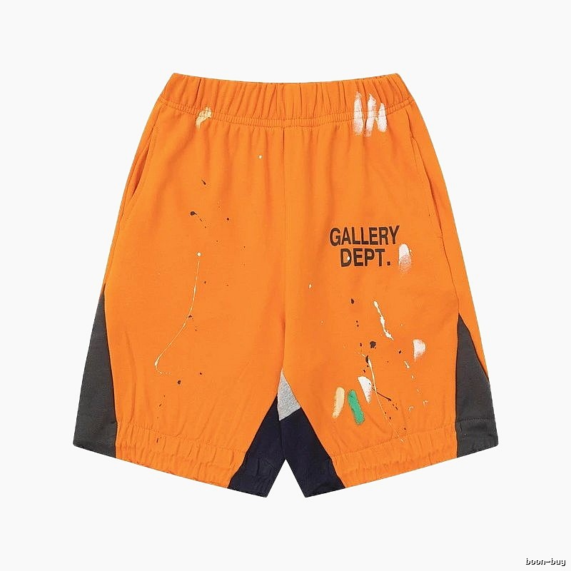 Gallery Dept Graffiti-style Orange Shorts