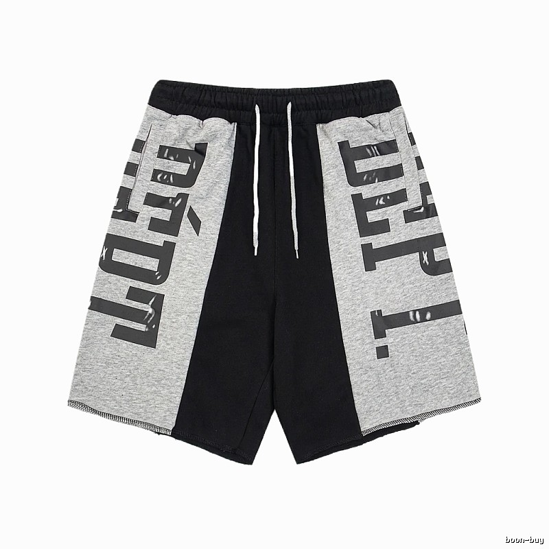 Gallery Dept. Letter Color-Block Casual Shorts