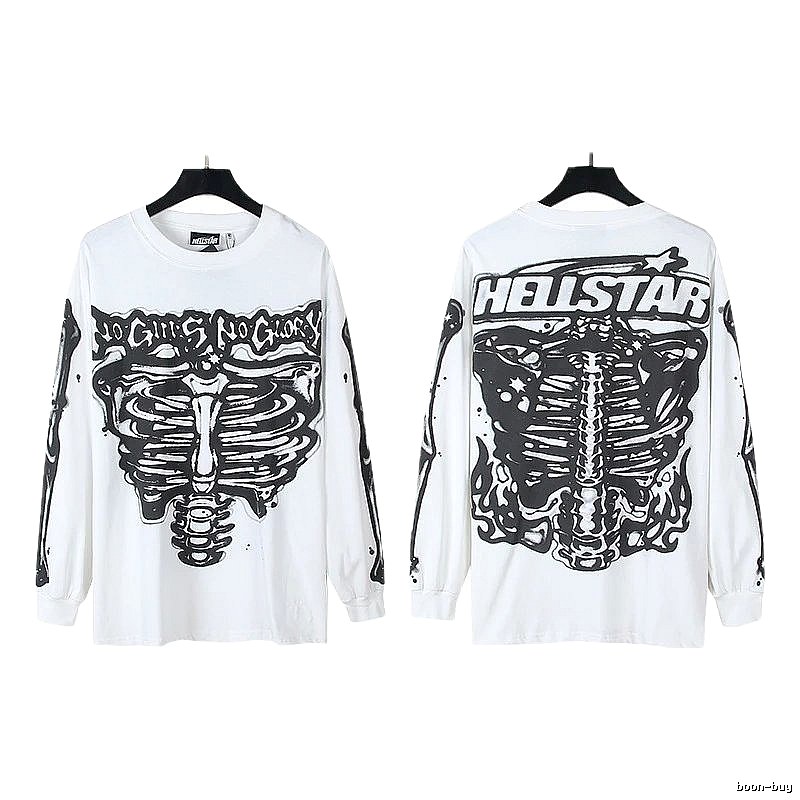 Hellstar Dark Style Skull White T-shirt