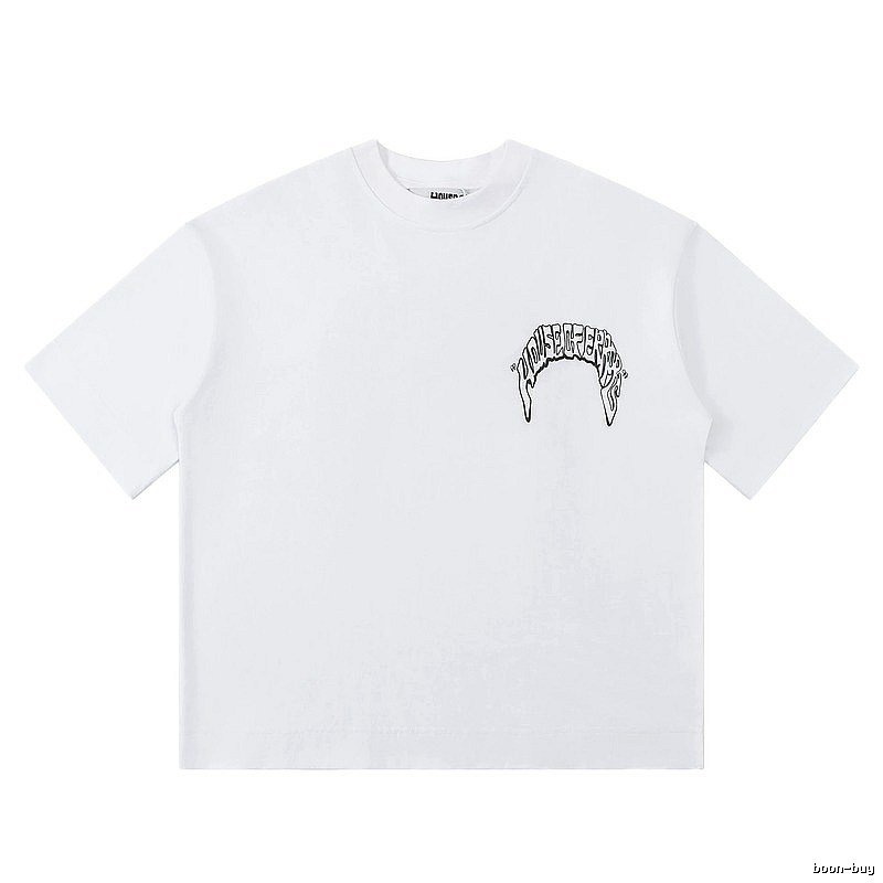 House of Errors Trendy White Short-sleeve Shirt
