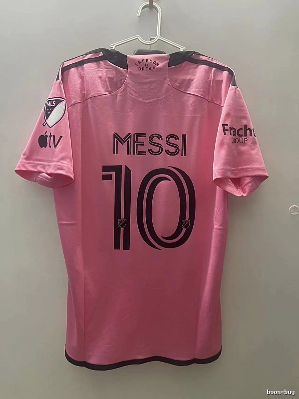 Inter Miami Classic Messi #10 soccer jersey Pink Inter Miami for Daily Styling
