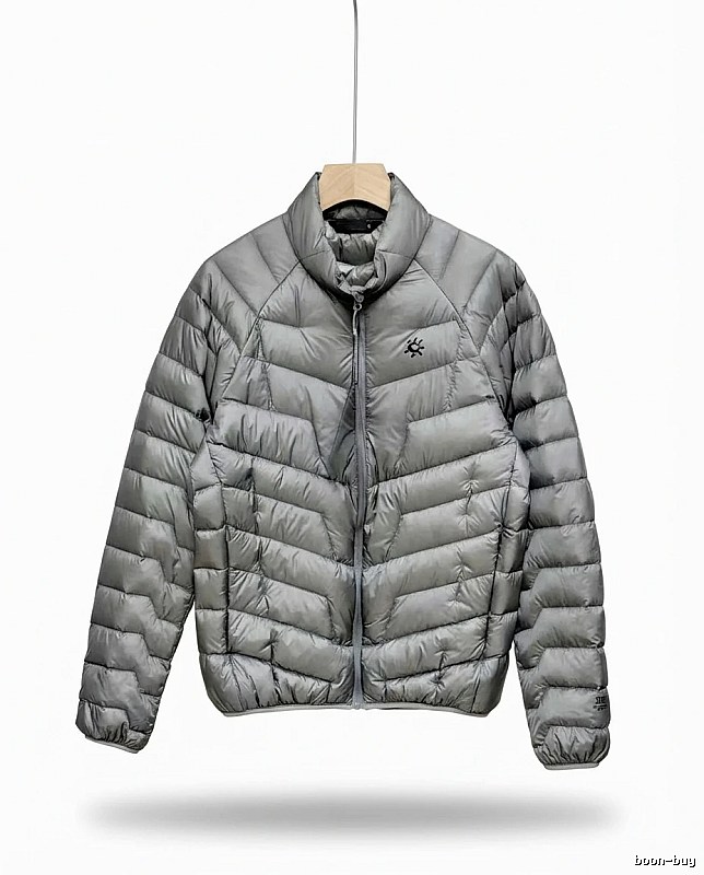 KAILAS Outdoor Style Silver Gray Down Jacket