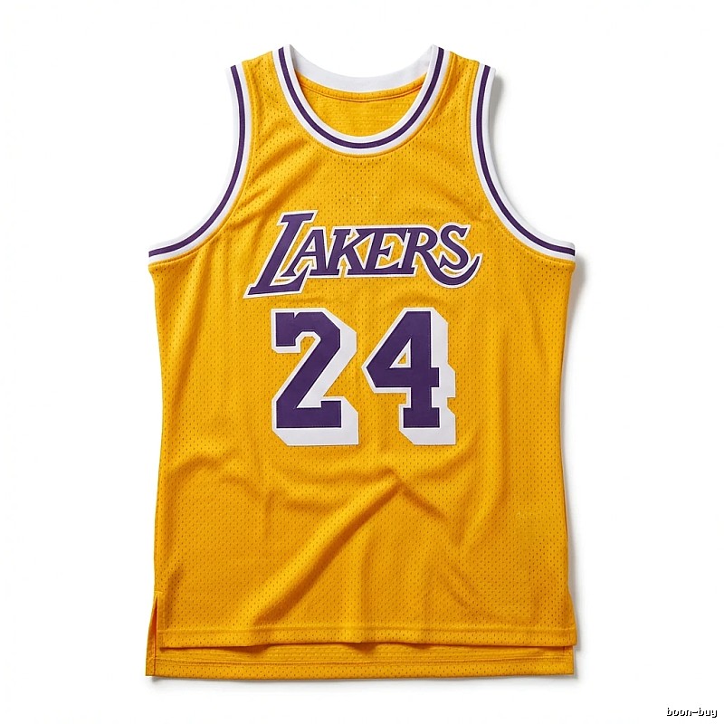 Kobe Lakers No. 24 yellow jersey