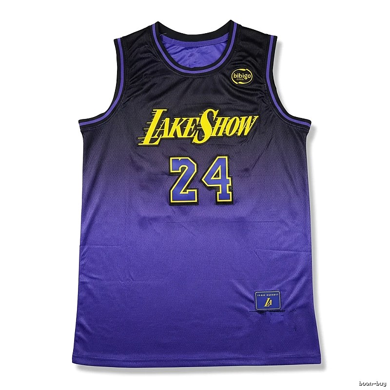 Lakers gradient-style basketball uniforms