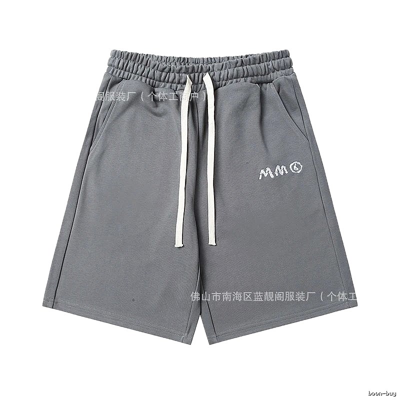 Maison Margiela minimalist style grey shorts